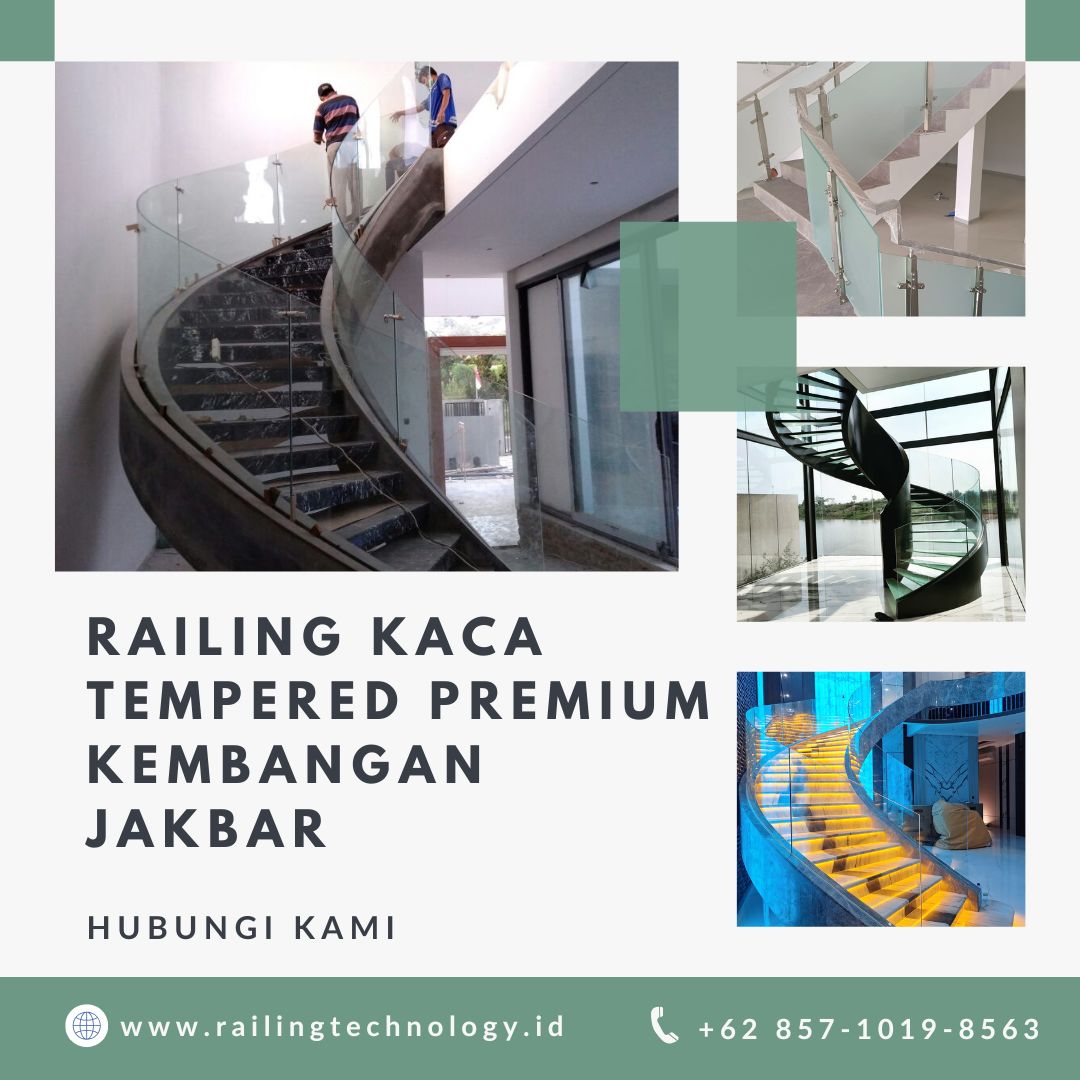 Railing Kaca Tempered Premium Kembangan JakBar