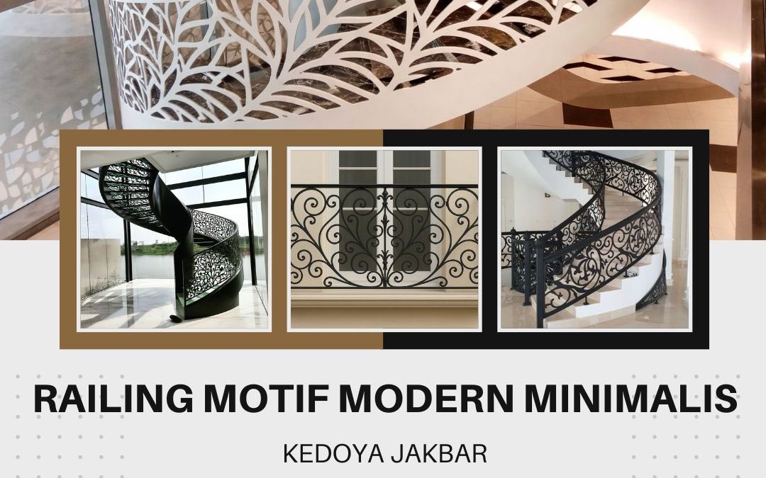 Railing Motif Modern Minimalis Kedoya JakBar