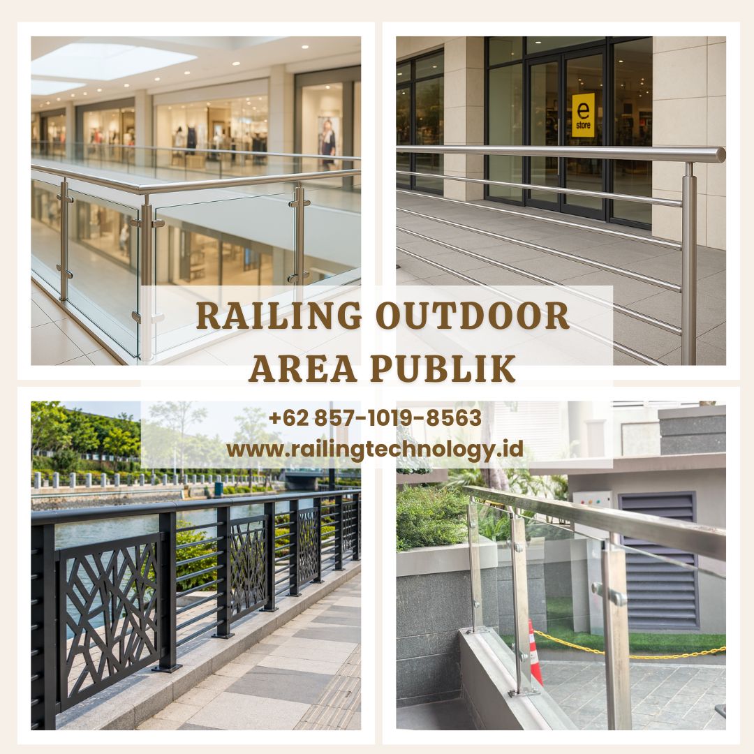 Railing Outdoor Area Publik Cengkareng JakBar