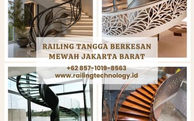 Railing Tangga Berkesan Mewah Jakarta Barat