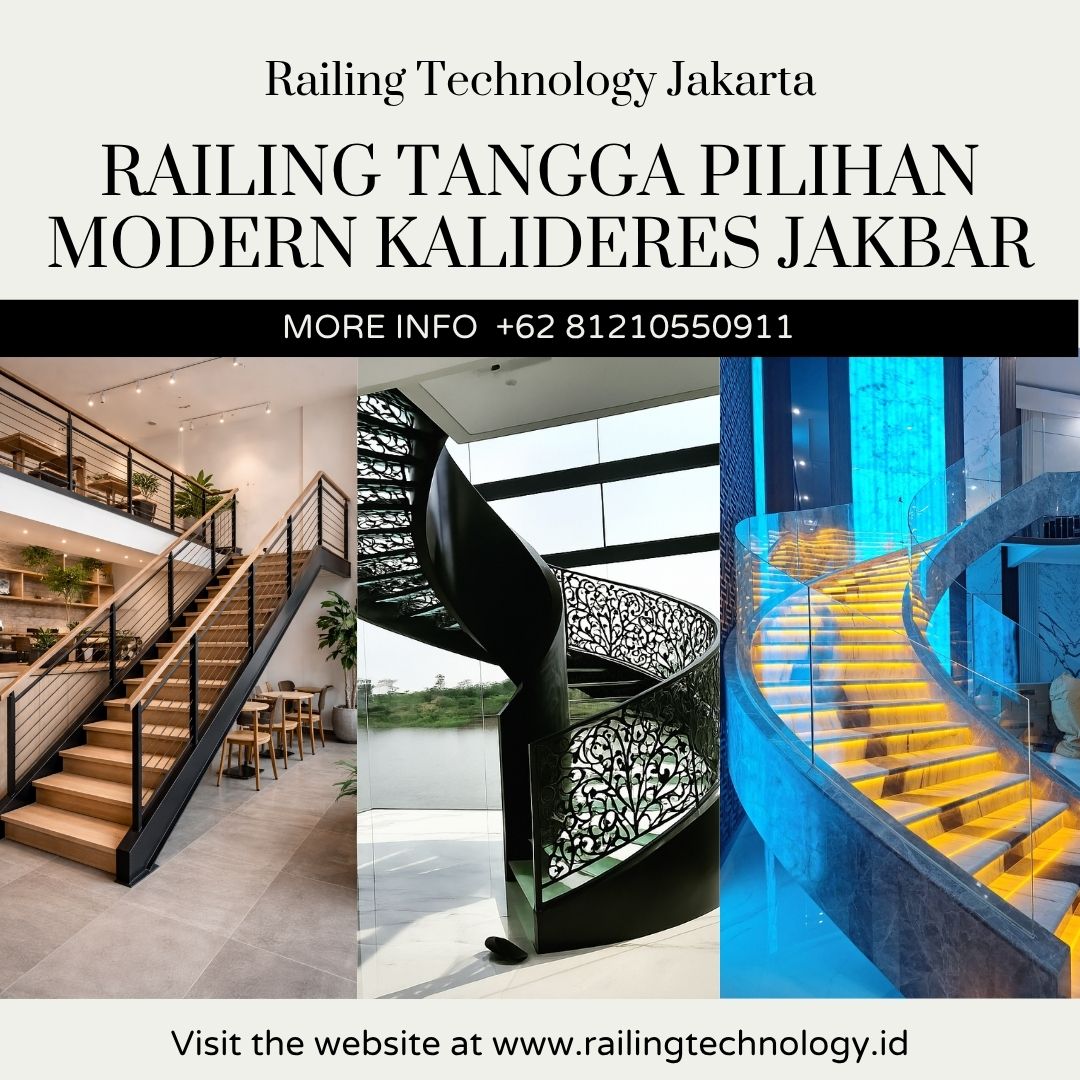 Railing Tangga Pilihan Modern Kalideres JakBar