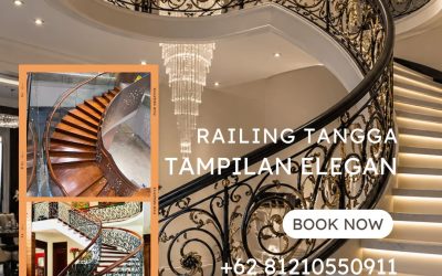 Railing Tangga Tampilan Elegan Semanan JakBar