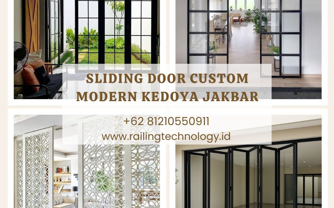 Sliding Door Custom Modern Kedoya JakBar
