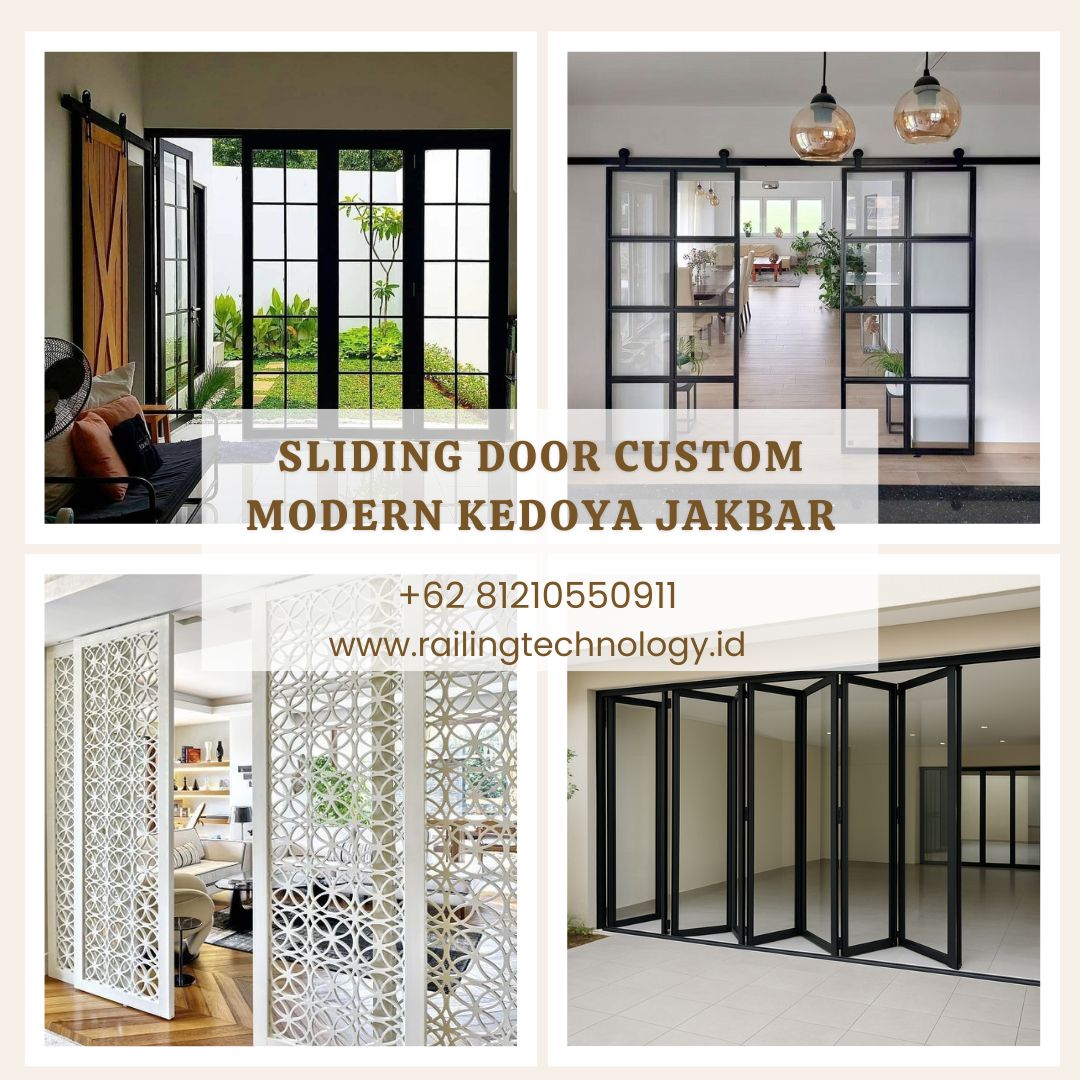 Sliding Door Custom Modern Kedoya JakBar