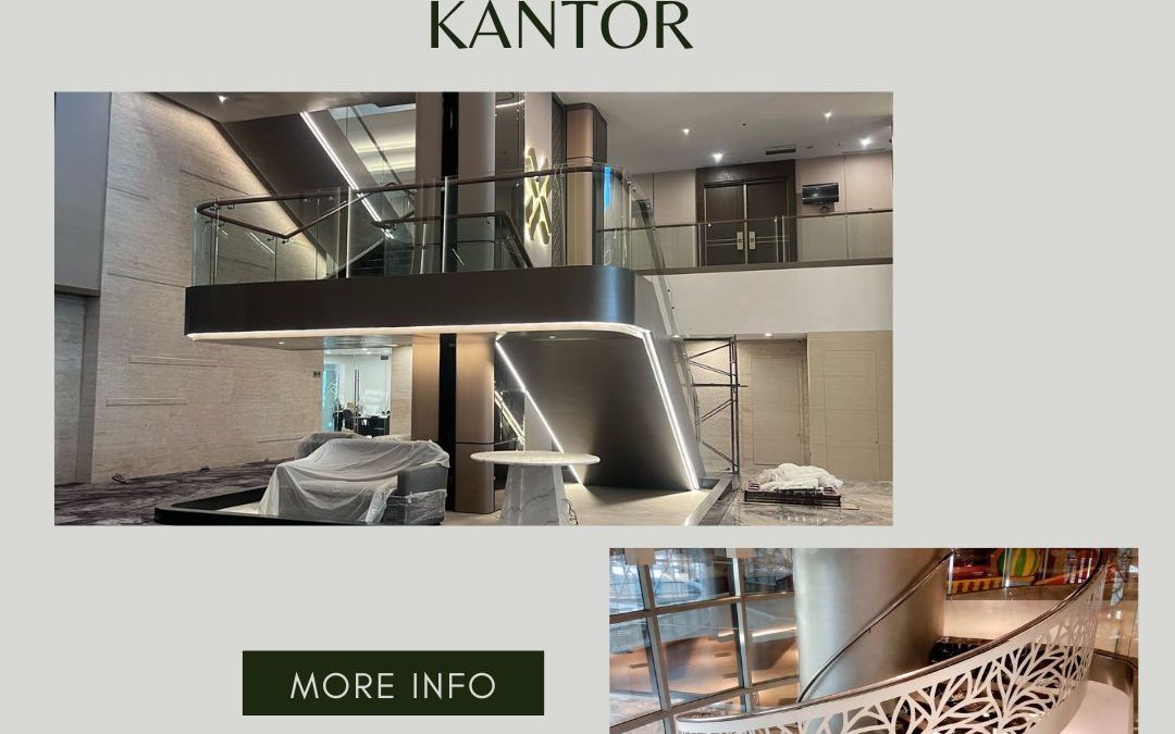 Spesialis Railing Tangga Kantor Grogol JakBar