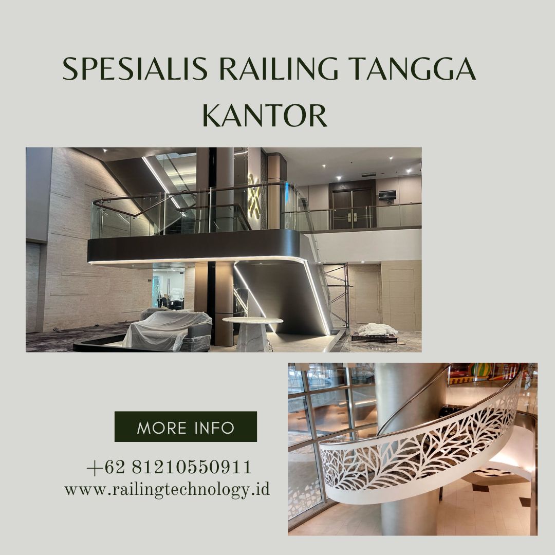 Spesialis Railing Tangga Kantor Grogol JakBar