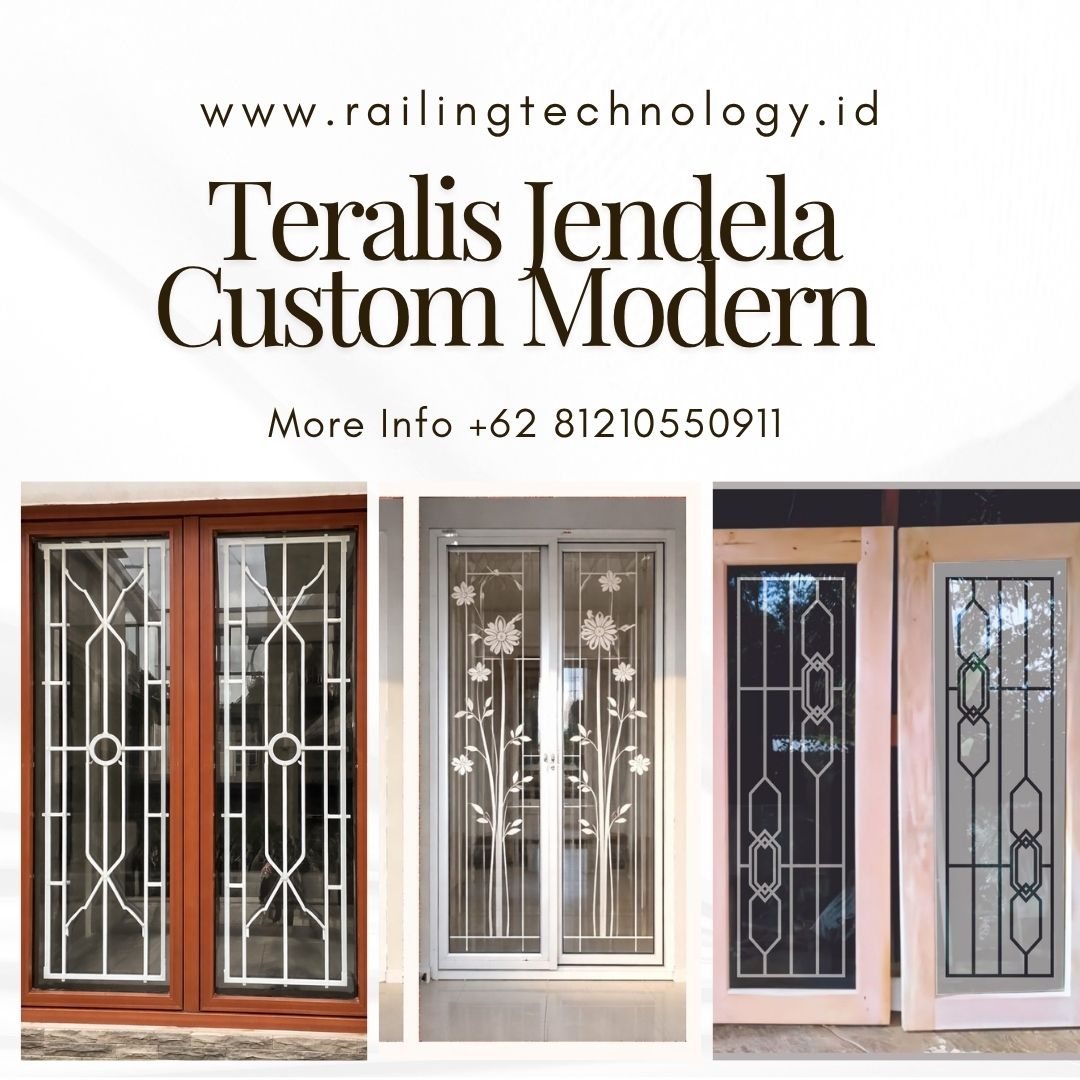 Teralis Jendela Custom Modern Palmerah JakBar