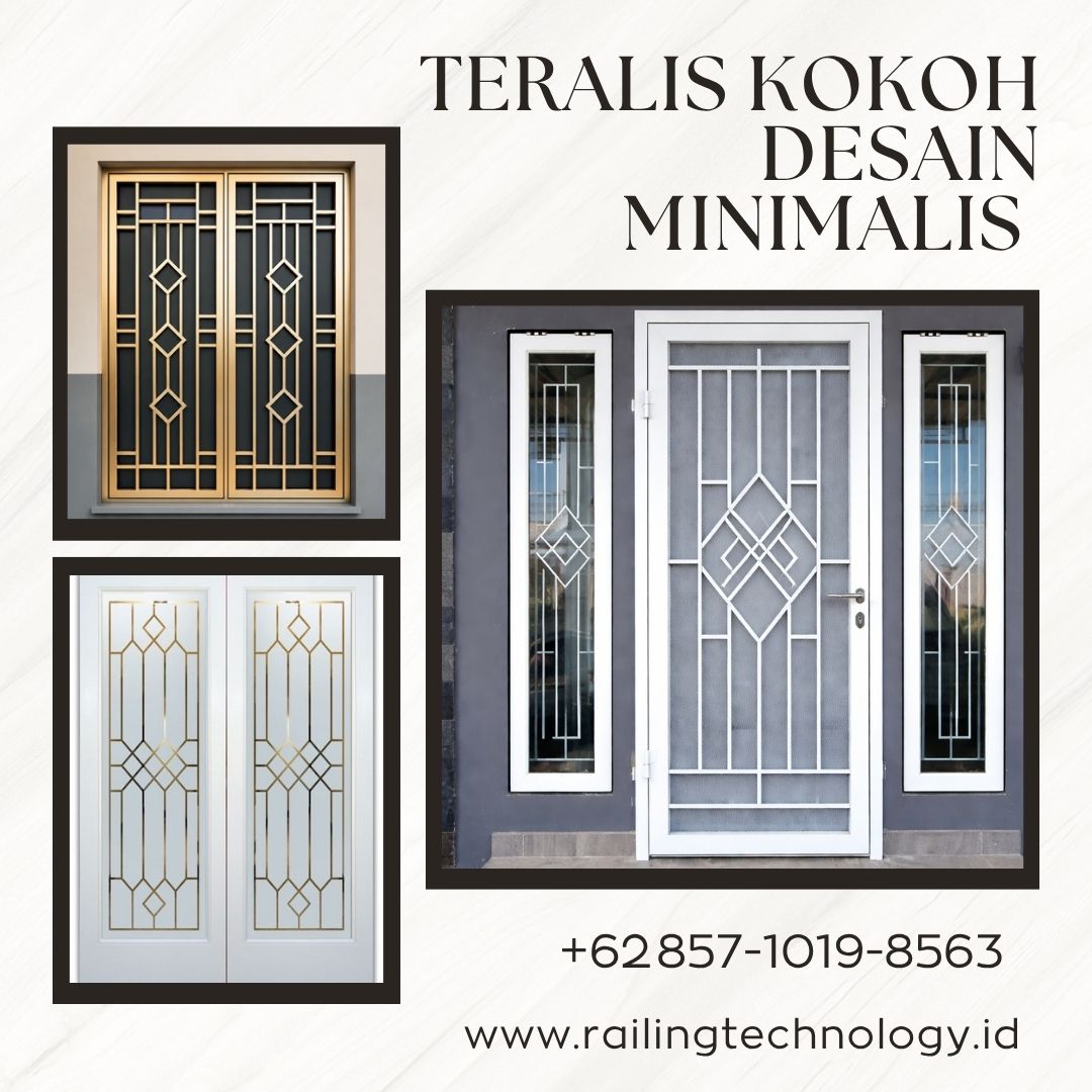 Teralis Kokoh Desain Minimalis Meruya JakBar