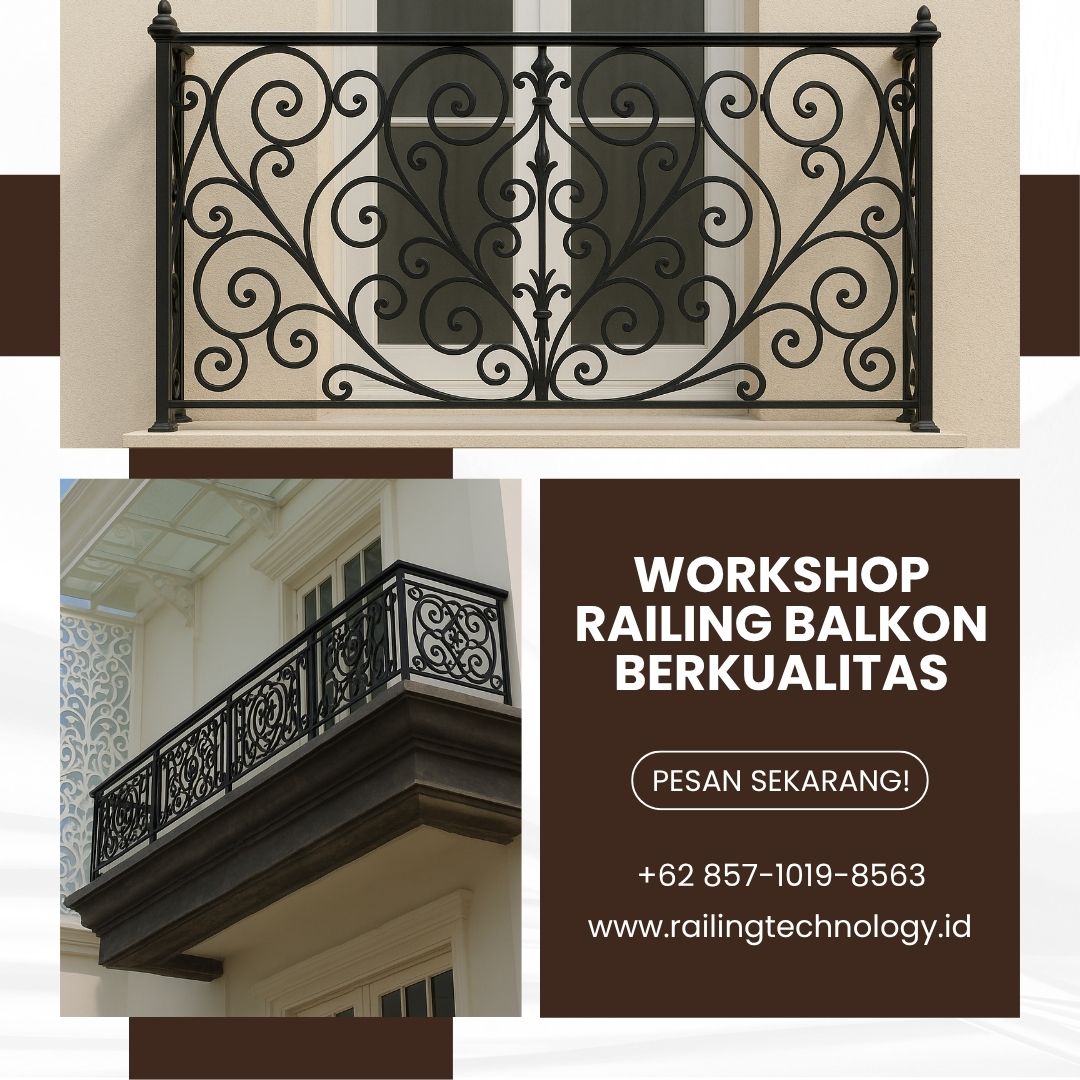 Workshop Railing Balkon Berkualitas Kedoya JakBar