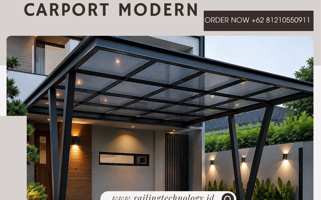 Canopy Carport Hunian Modern Slipi JakBar