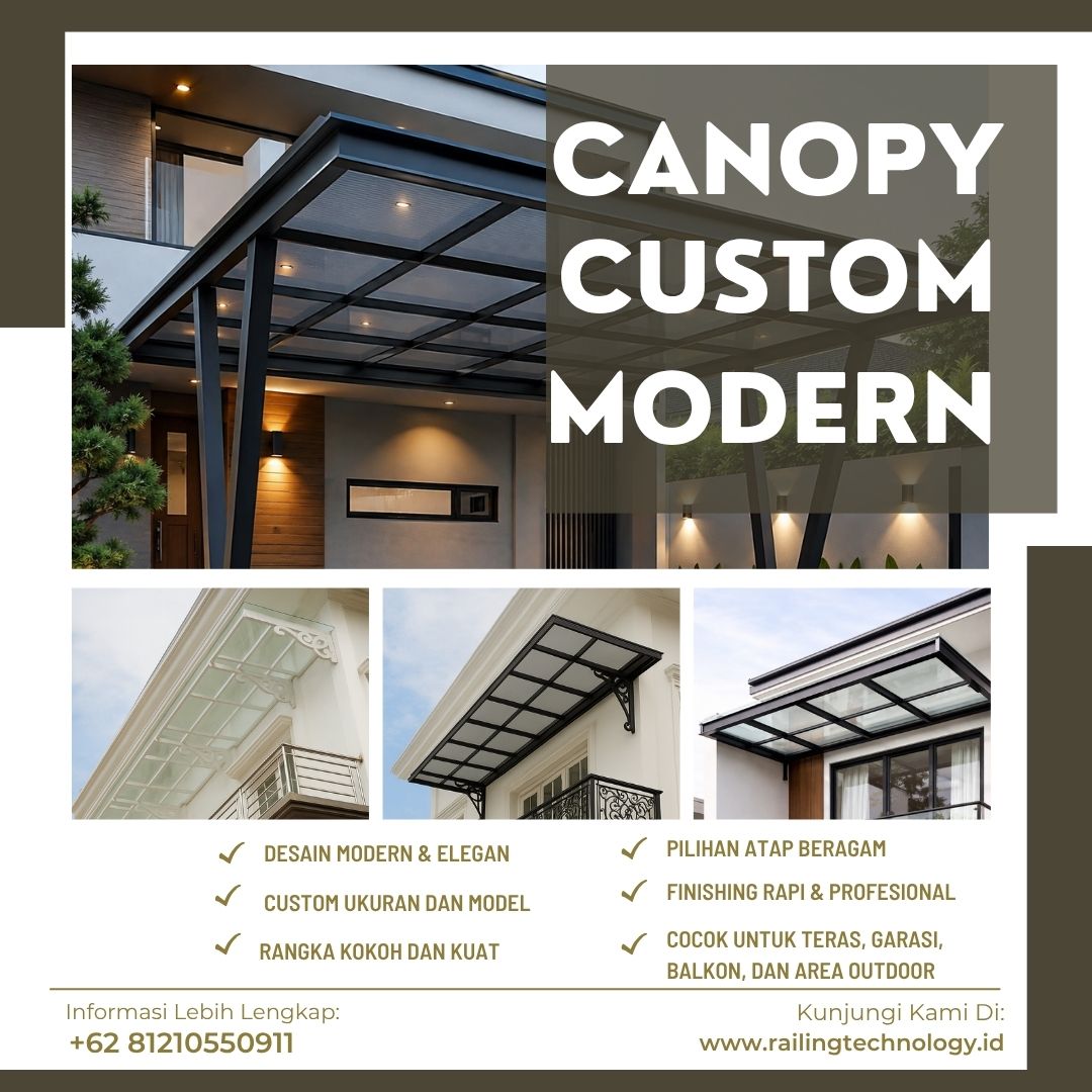 Canopy Custom Modern Elegan Kembangan JakBar