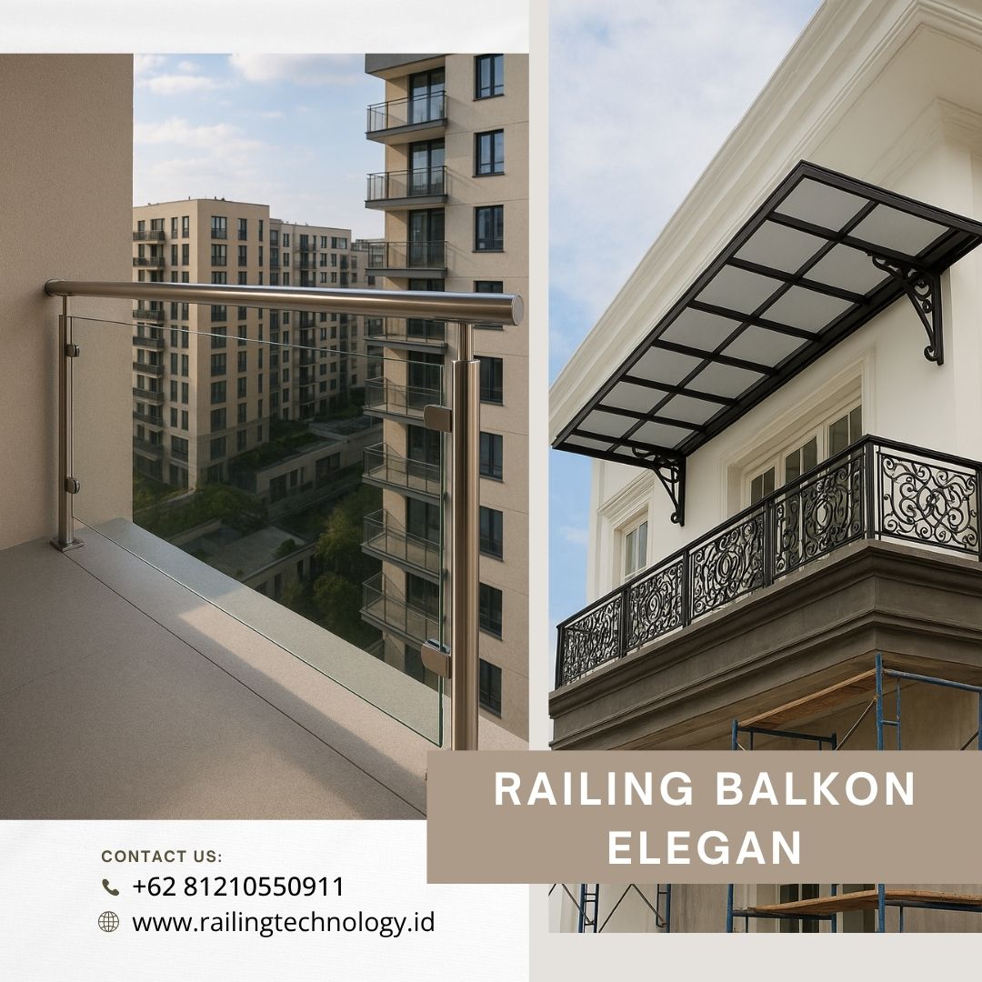Inspirasi Balkon Railing Elegan Jakarta Barat