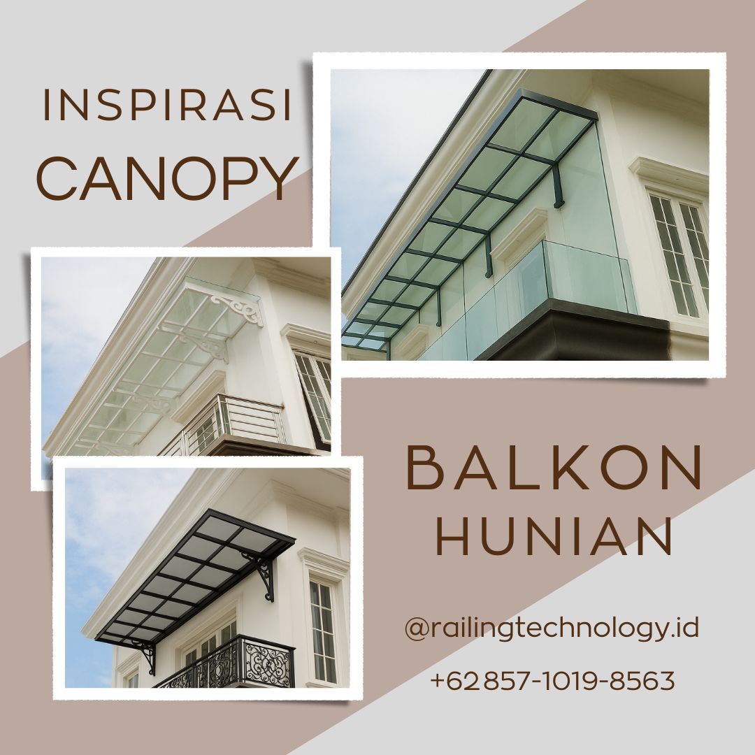 Inspirasi Canopy Balkon Hunian Daan Mogot