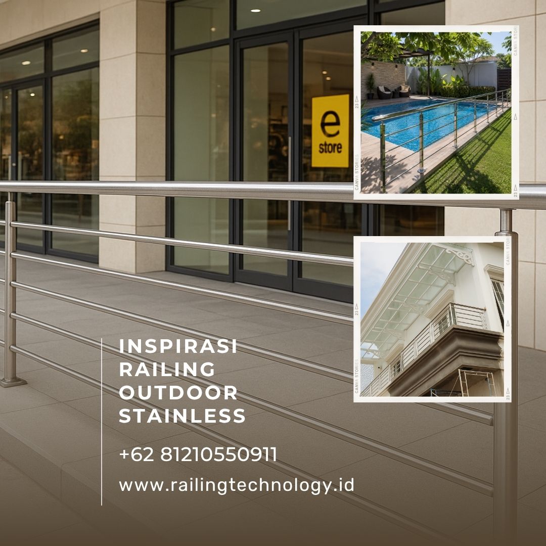 Inspirasi Railing Outdoor Stainless Jelambar JakBar
