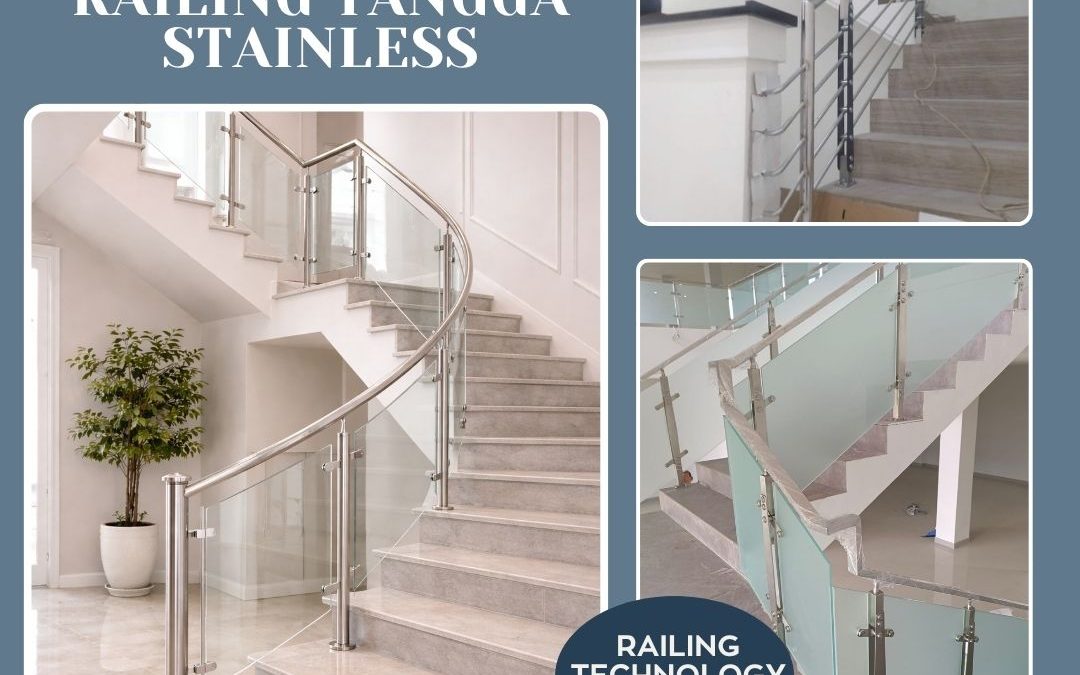 Inspirasi Railing Tangga Stainless Kebon Jeruk