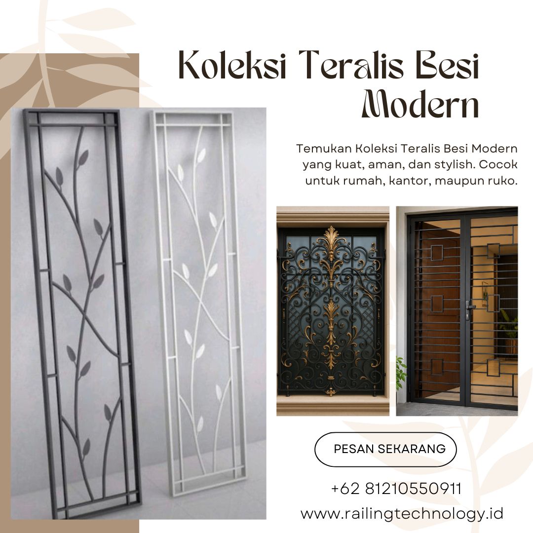 Koleksi Teralis Besi Modern Cengkareng JakBar