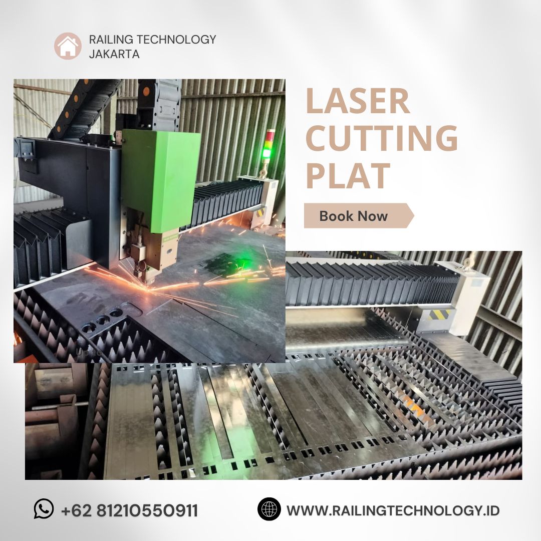 Laser Cutting Plat Berkualitas Duri Kosambi