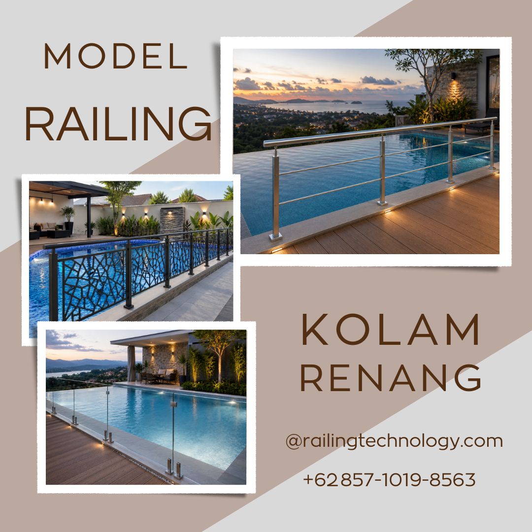 Model Railing Kolam Renang Meruya JakBar