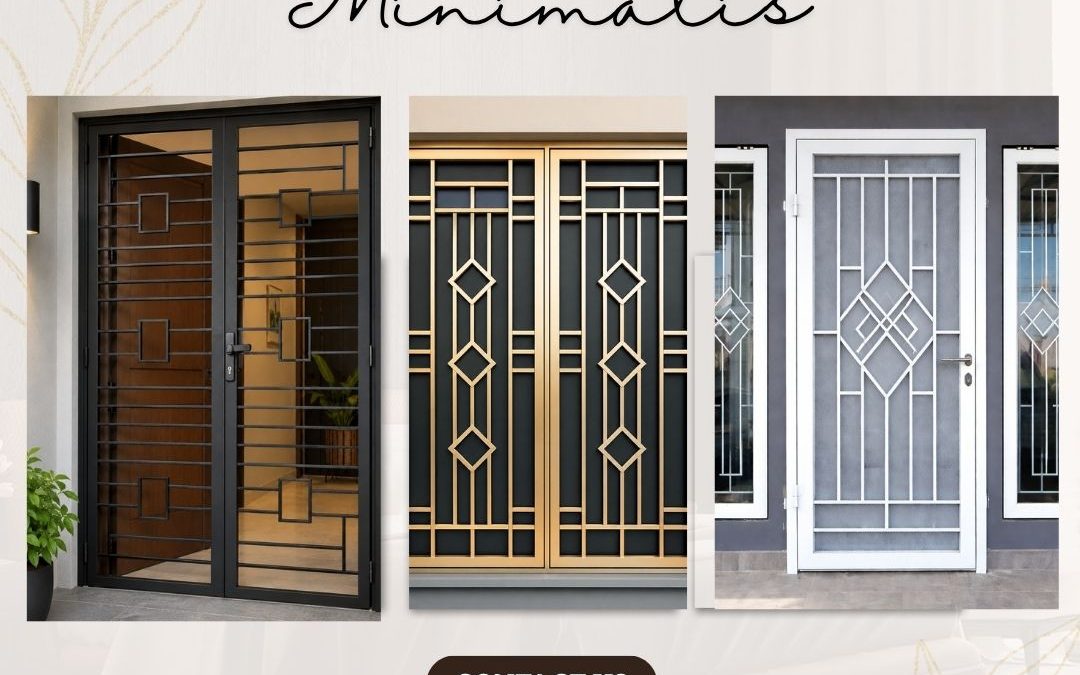 Model Teralis Besi Minimalis Kembangan JakBar