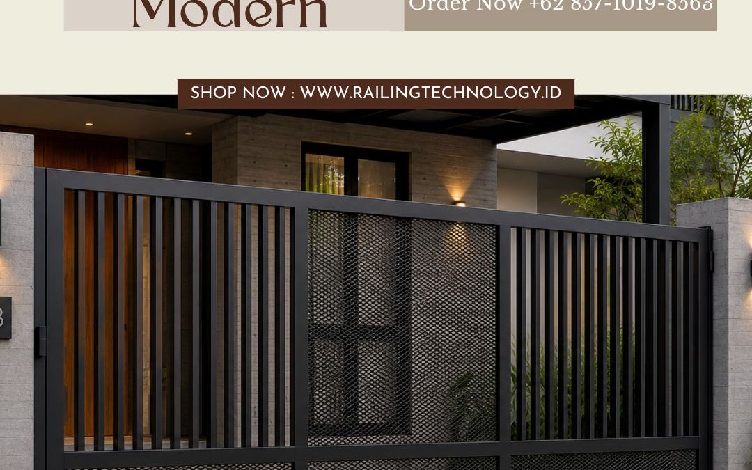 Pagar Besi Minimalis Modern Jelambar JakBar