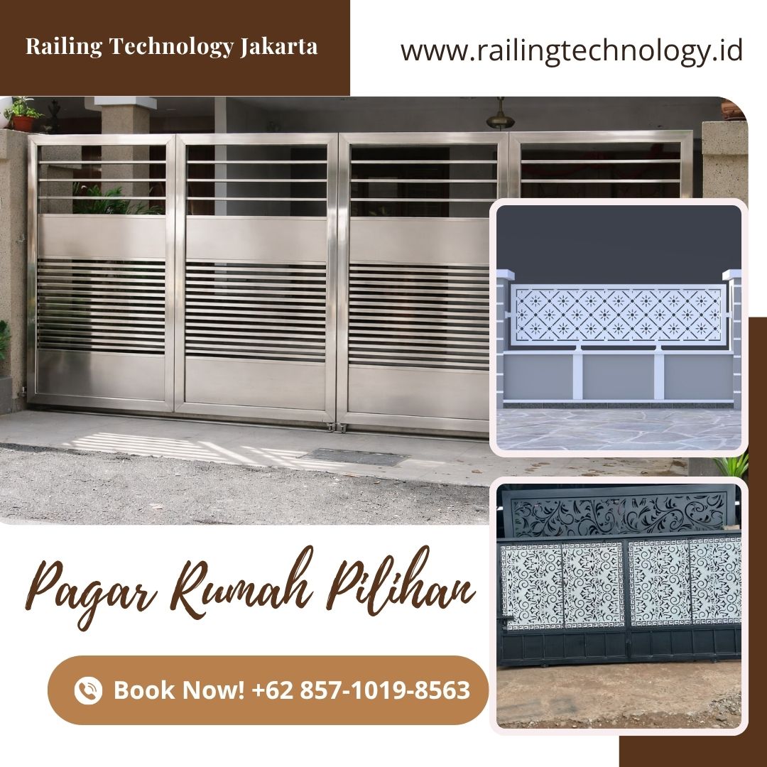 Pagar Rumah Pilihan Terbaik Kedoya JakBar