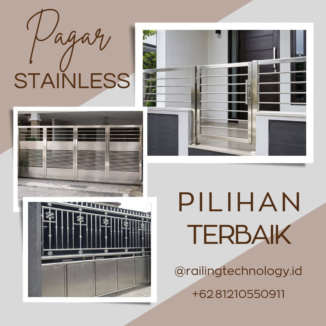Pagar Stainless Pilihan Terbaik Daan Mogot