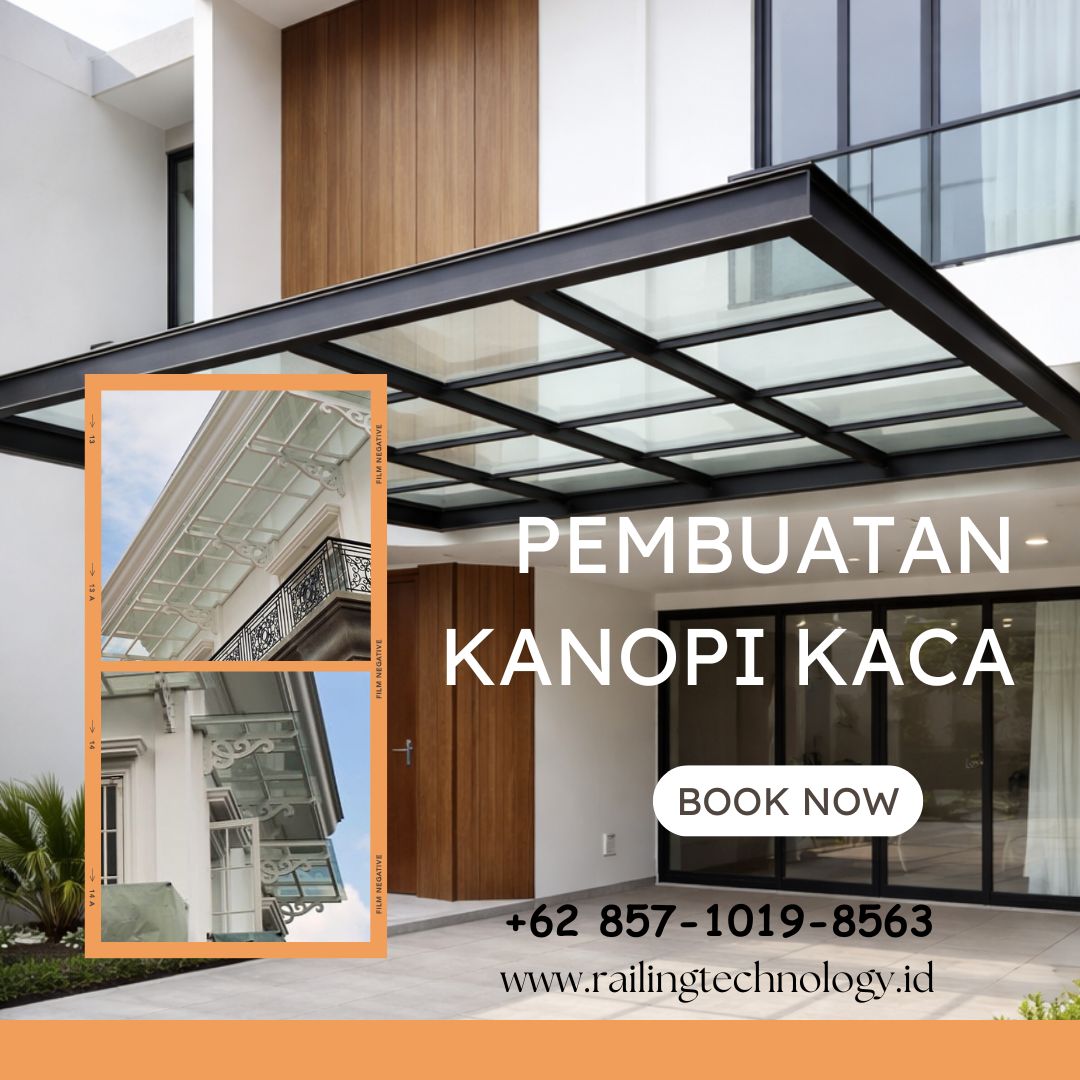 Pembuatan Kanopi Kaca Minimalis Jelambar JakBar