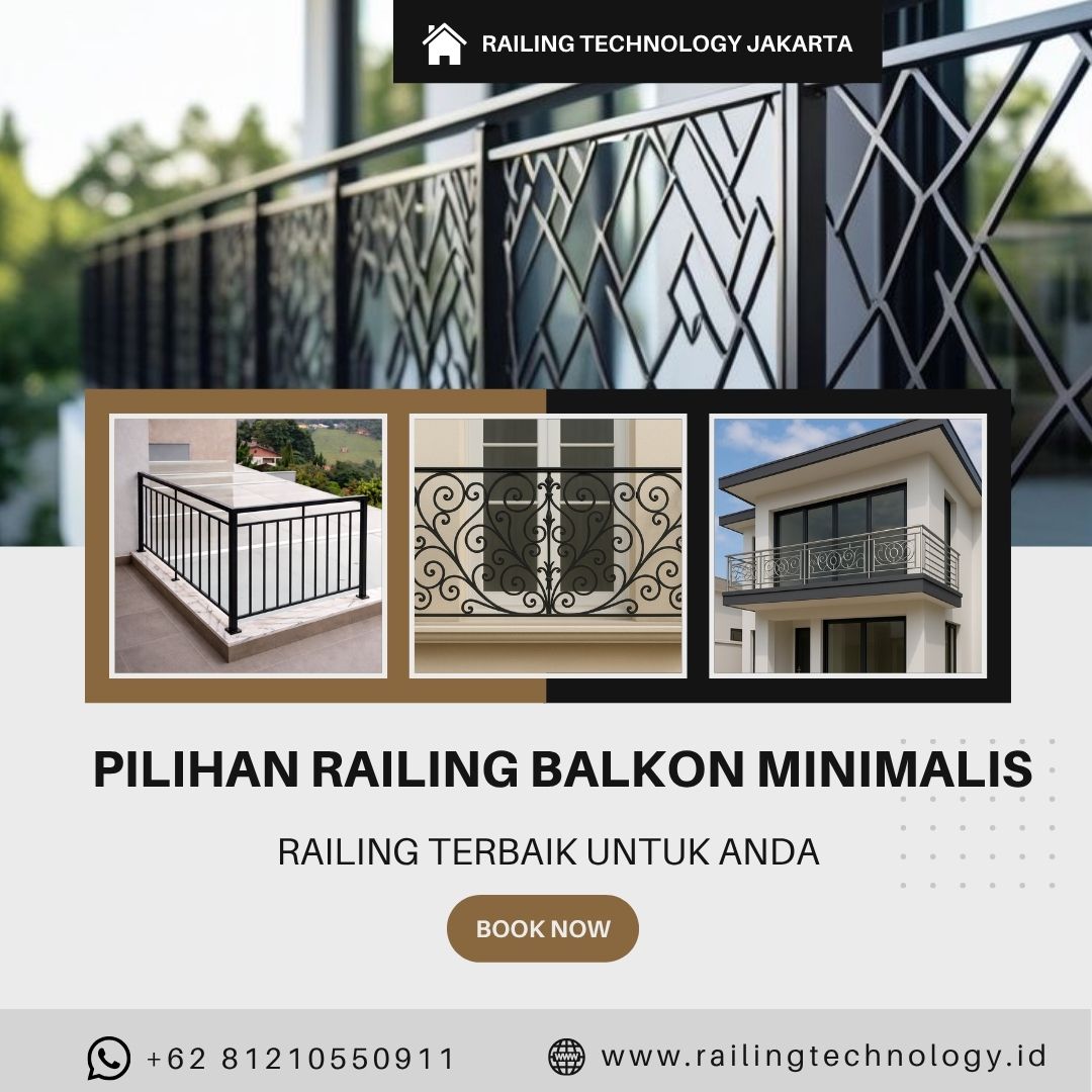 Pilihan Railing Balkon Minimalis Meruya JakBar