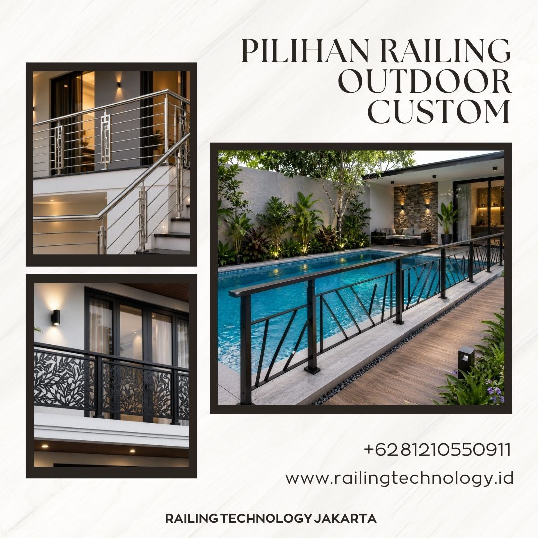 Pilihan Railing Outdoor Custom Jakarta Barat