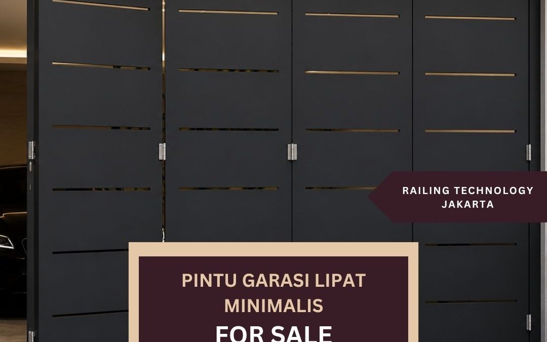 Pintu Garasi Lipat Minimalis Slipi JakBar