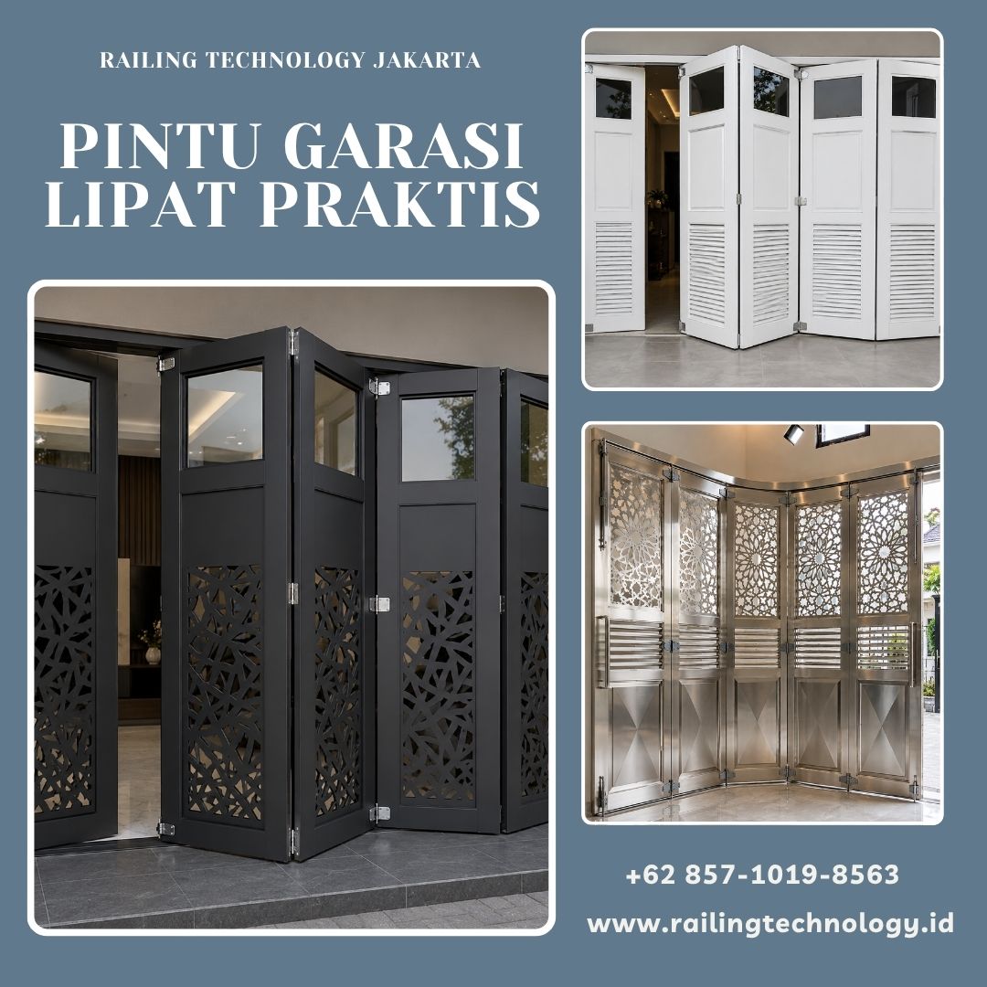 Pintu Garasi Lipat Praktis PalMerah JakBar