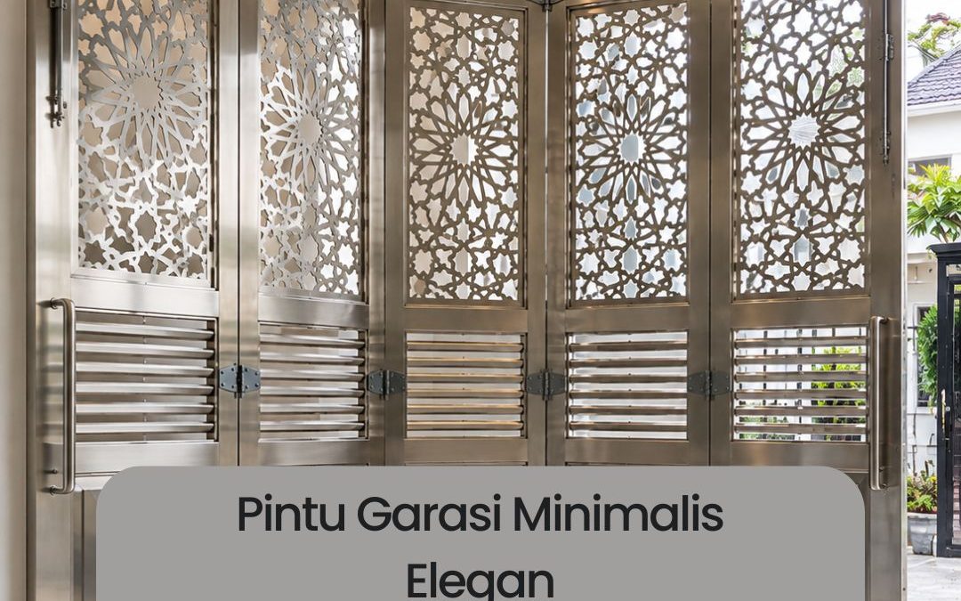 Pintu Garasi Minimalis Elegan Grogol JakBar