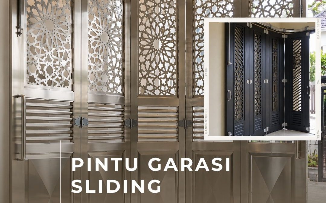 Pintu Garasi Sliding Minimalis Jakarta Barat
