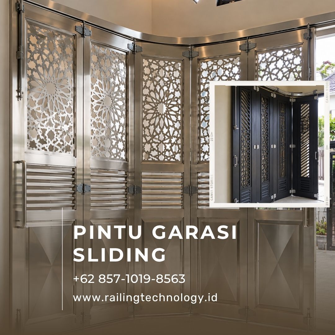 Pintu Garasi Sliding Minimalis Jakarta Barat