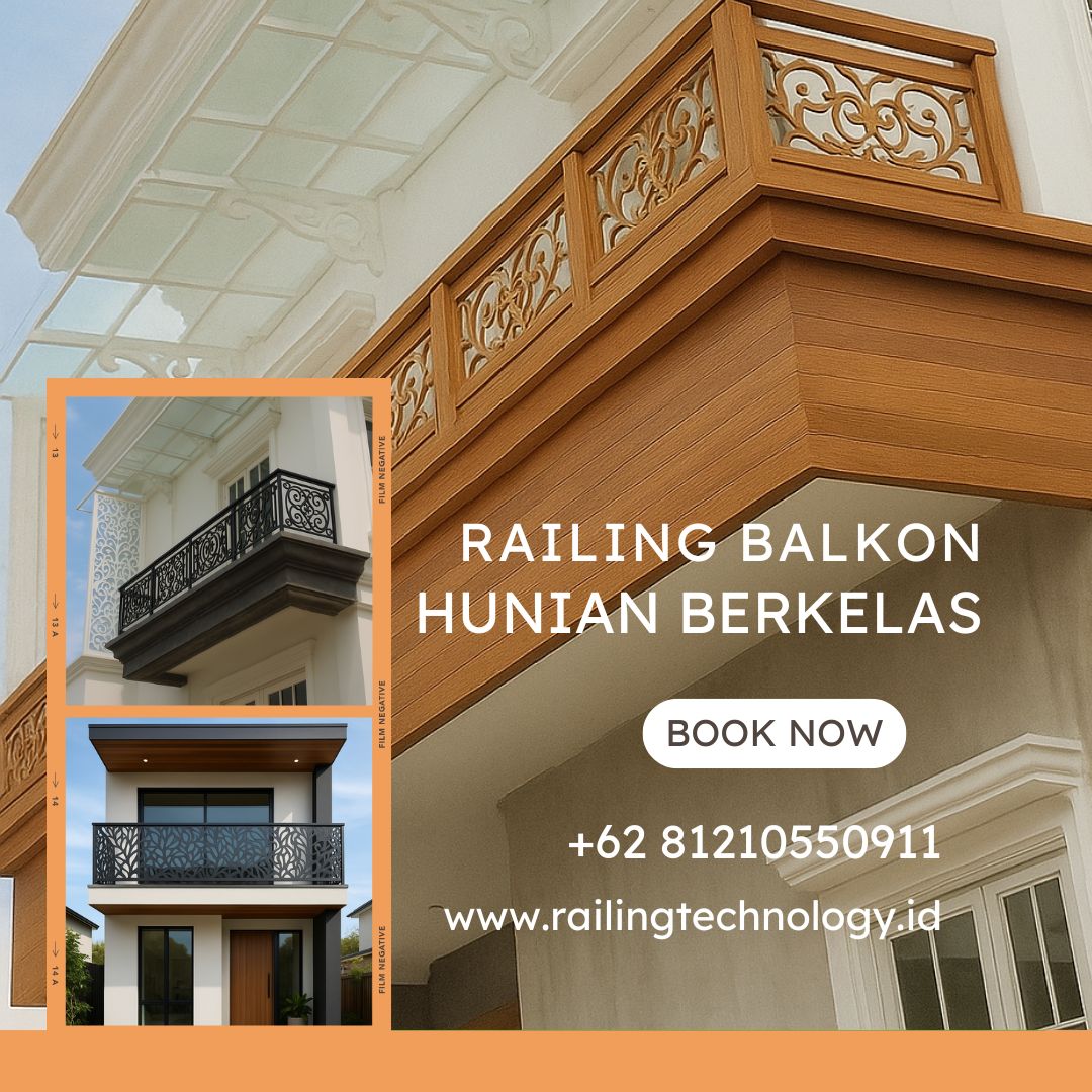 Railing Balkon Hunian Berkelas Kedoya JakBar