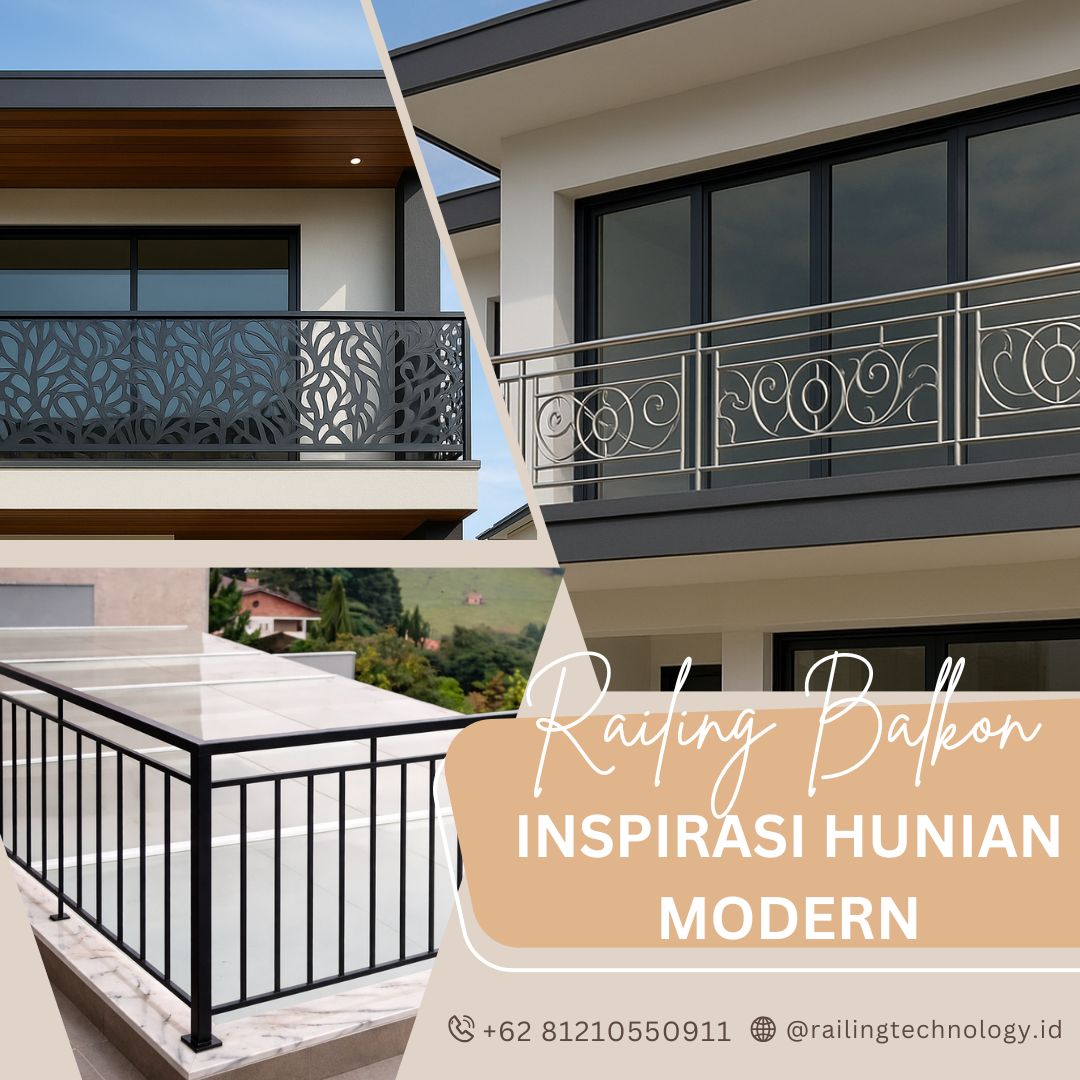 Railing Balkon Inspirasi Hunian Modern Meruya