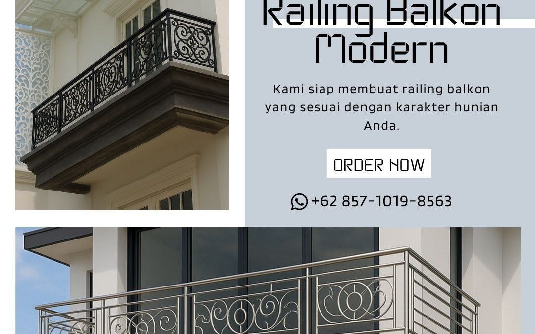 Railing Balkon Kokoh Modern Kalideres JakBar