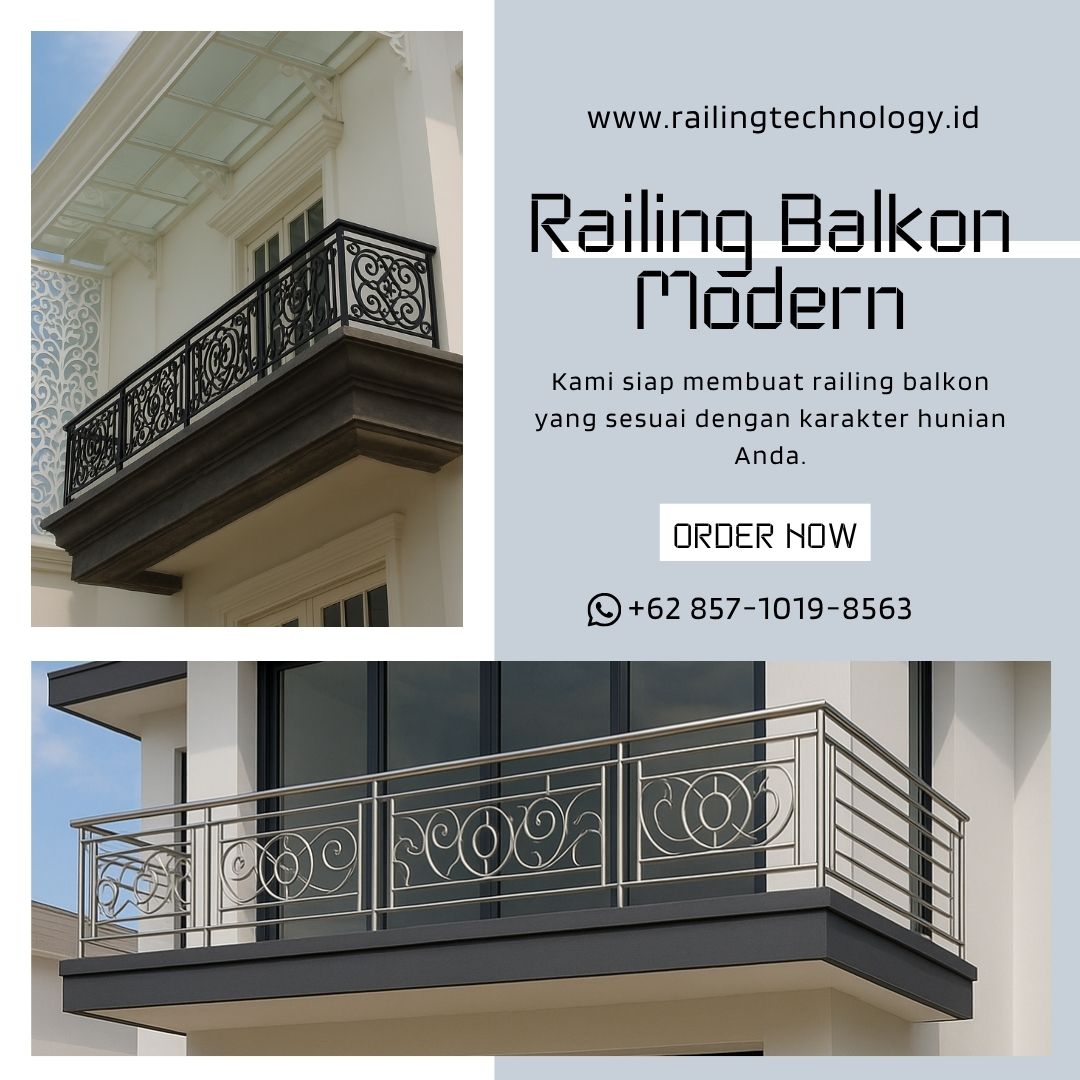 Railing Balkon Kokoh Modern Kalideres JakBar