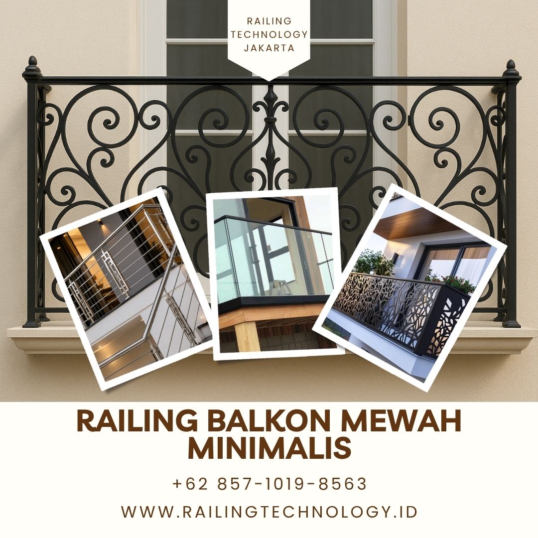 Railing Balkon Mewah Minimalis Kapuk JakBar