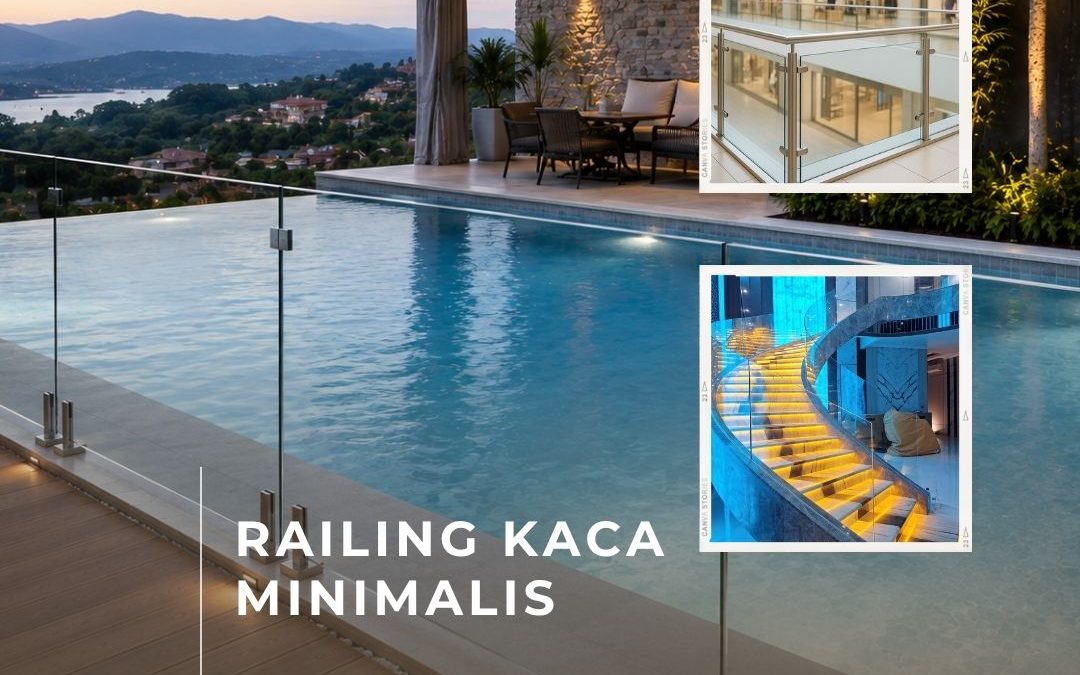 Railing Kaca Interior Minimalis Jakarta Barat