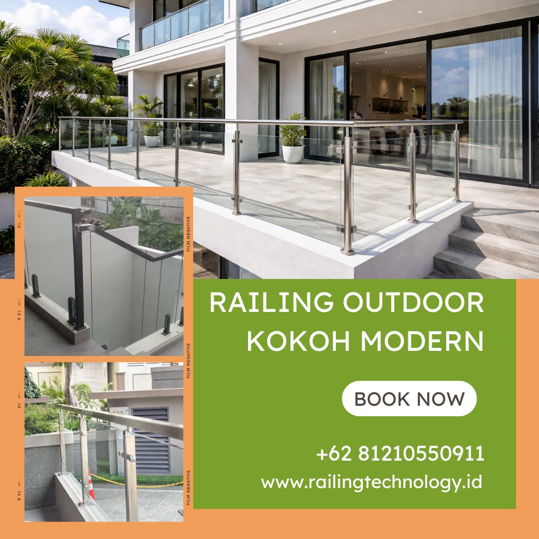 Railing Outdoor Kokoh Modern Kapuk JakBar