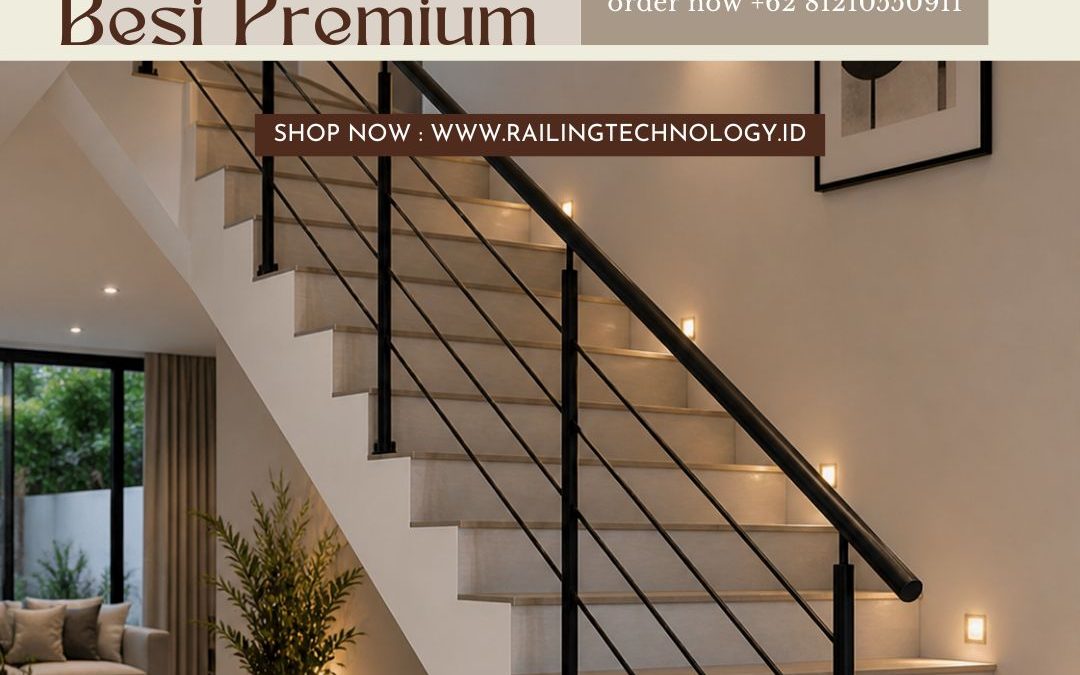Railing Tangga Besi Premium Palmerah JakBar