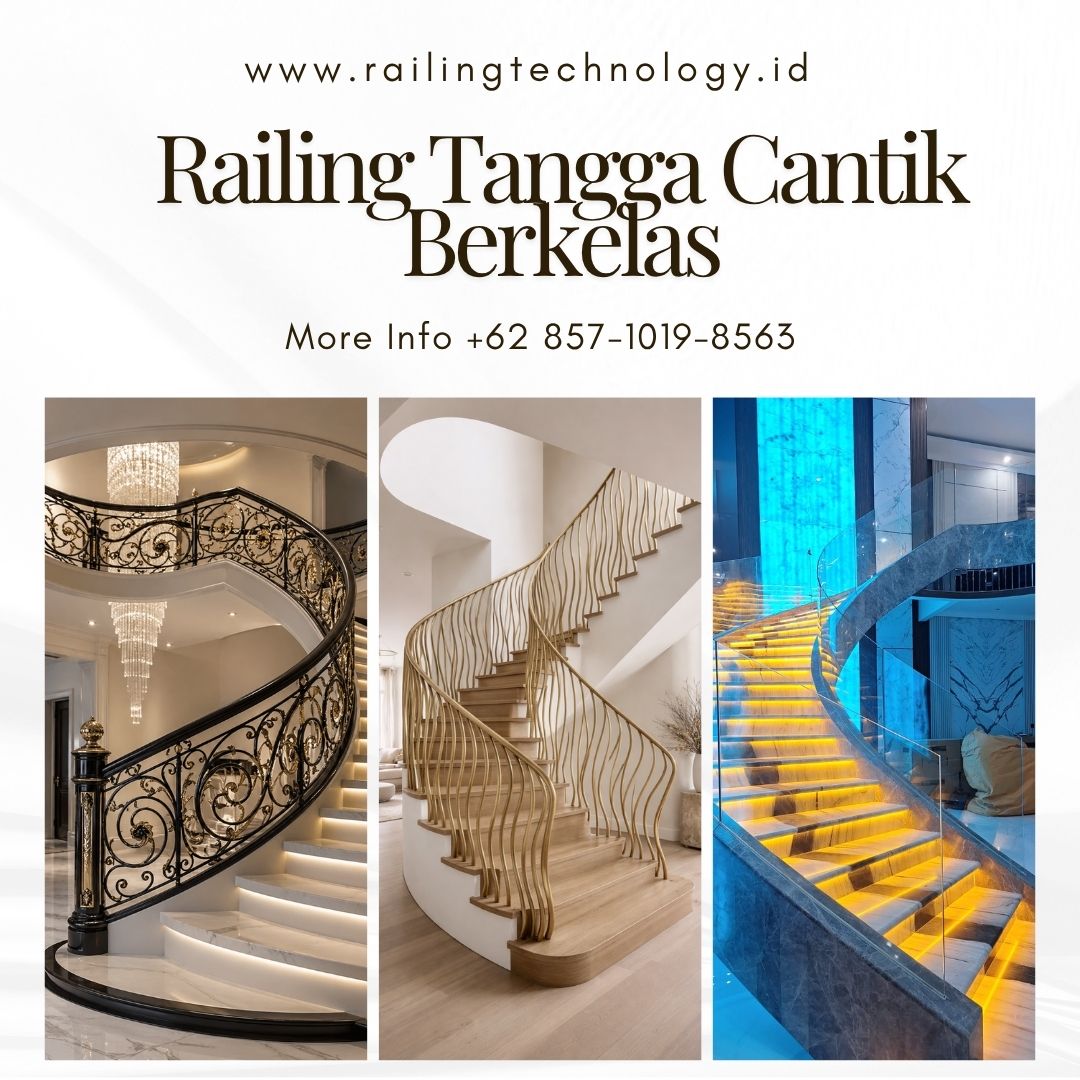 Railing Tangga Cantik Berkelas Kalideres JakBar