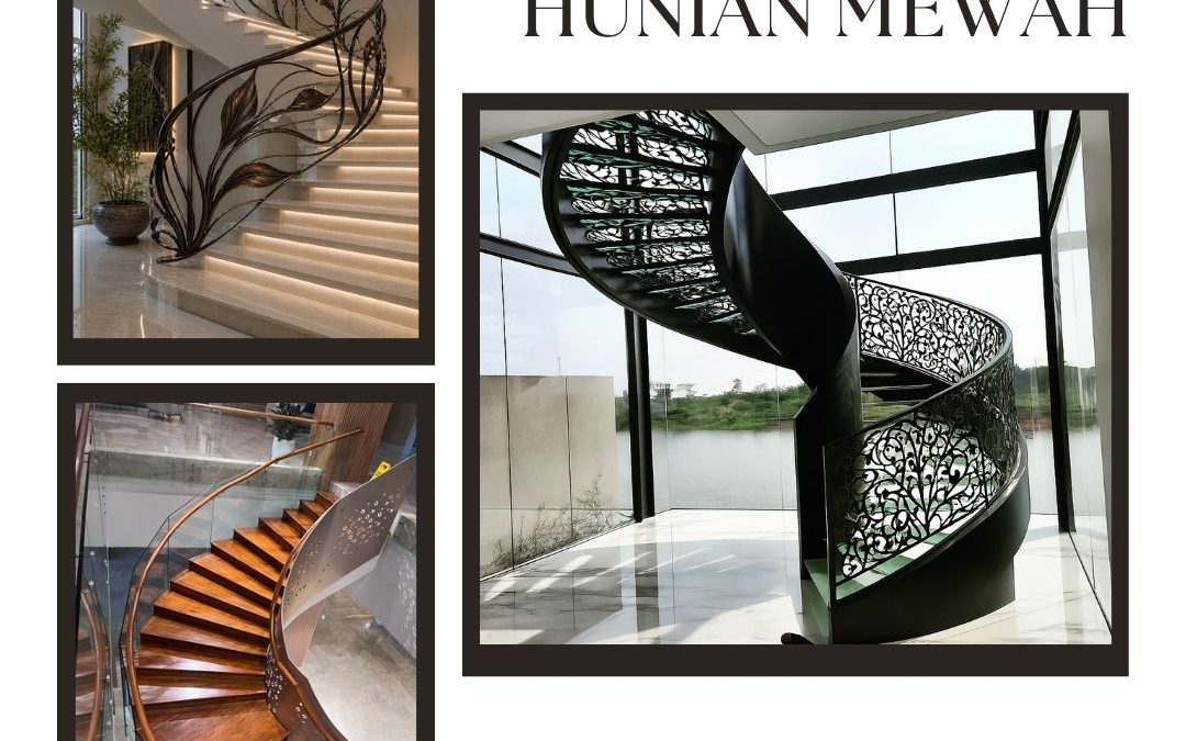Railing Tangga Hunian Mewah Jakarta Barat