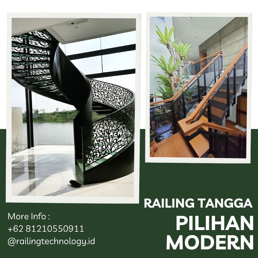 Railing Tangga Modern Pilihan Srengseng JakBar
