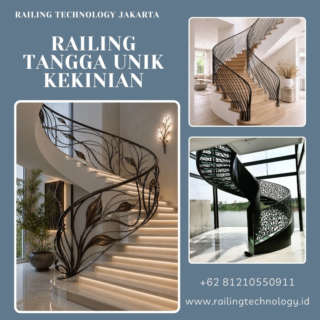 Railing Tangga Unik Kekinian Daan Mogot