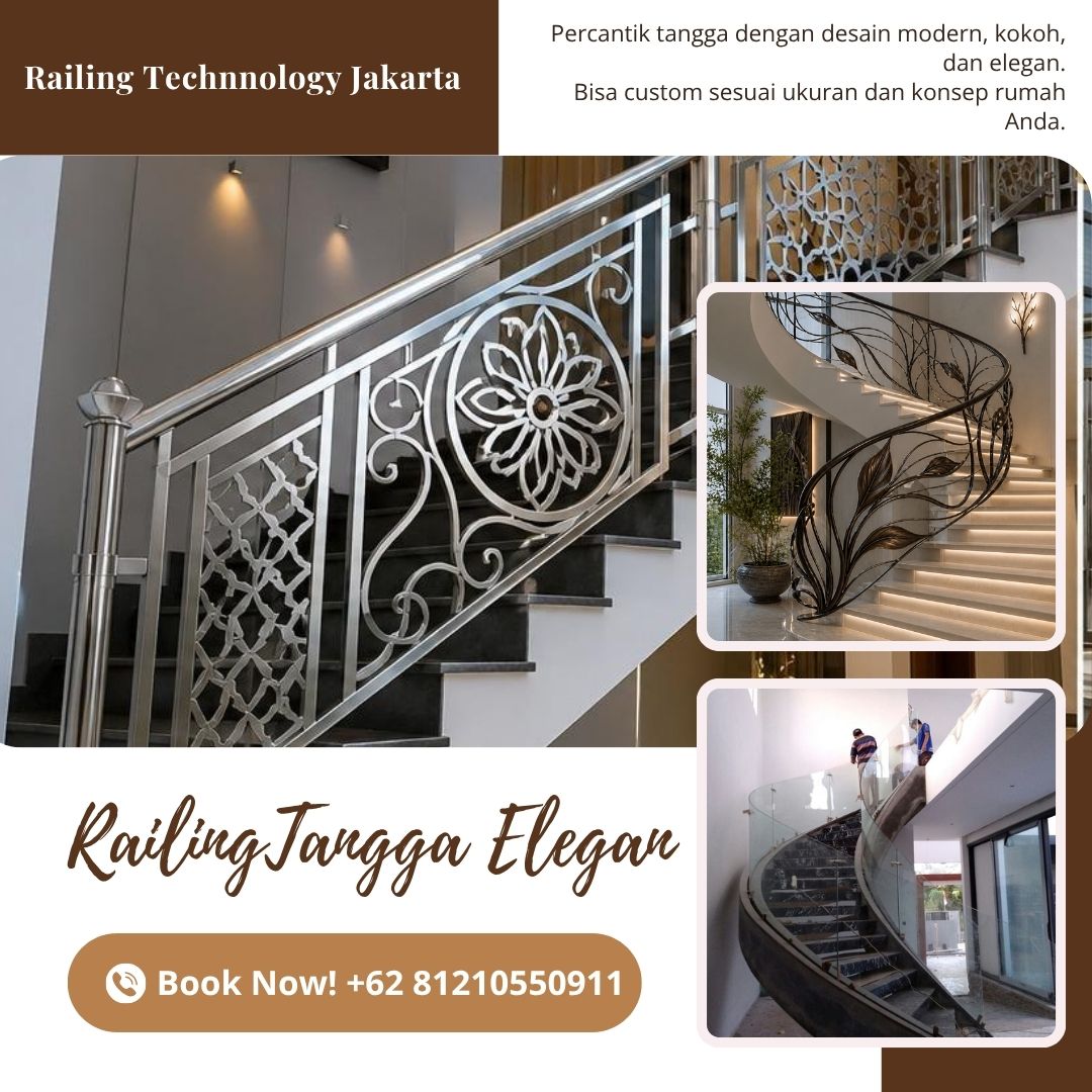 Spesialis RailingTangga Elegan Grogol JakBar