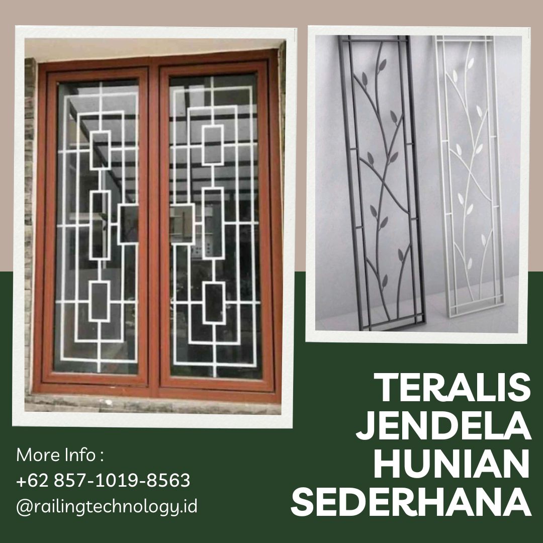 Teralis Jendela Hunian Sederhana Duri Kosambi