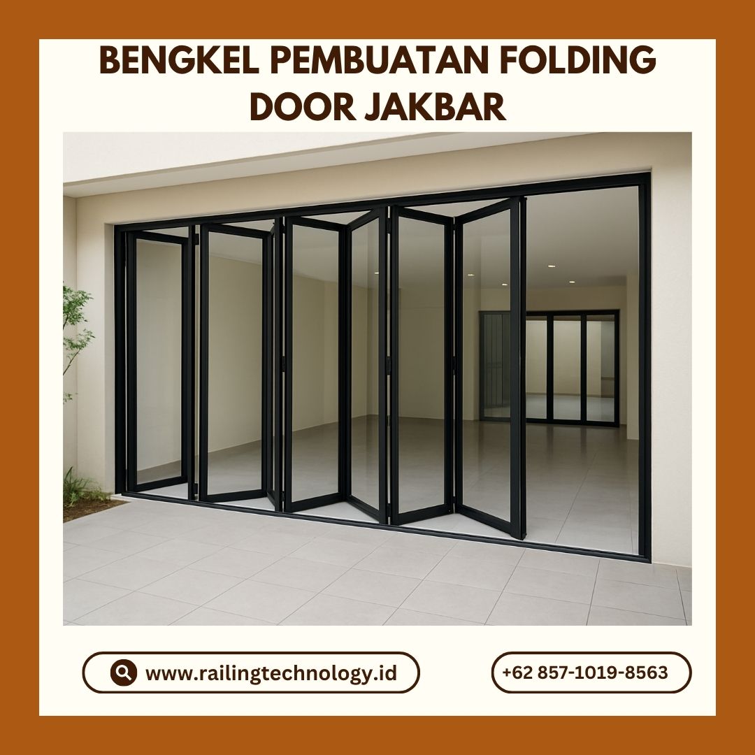Bengkel Pembuatan Folding Door Jakarta Barat