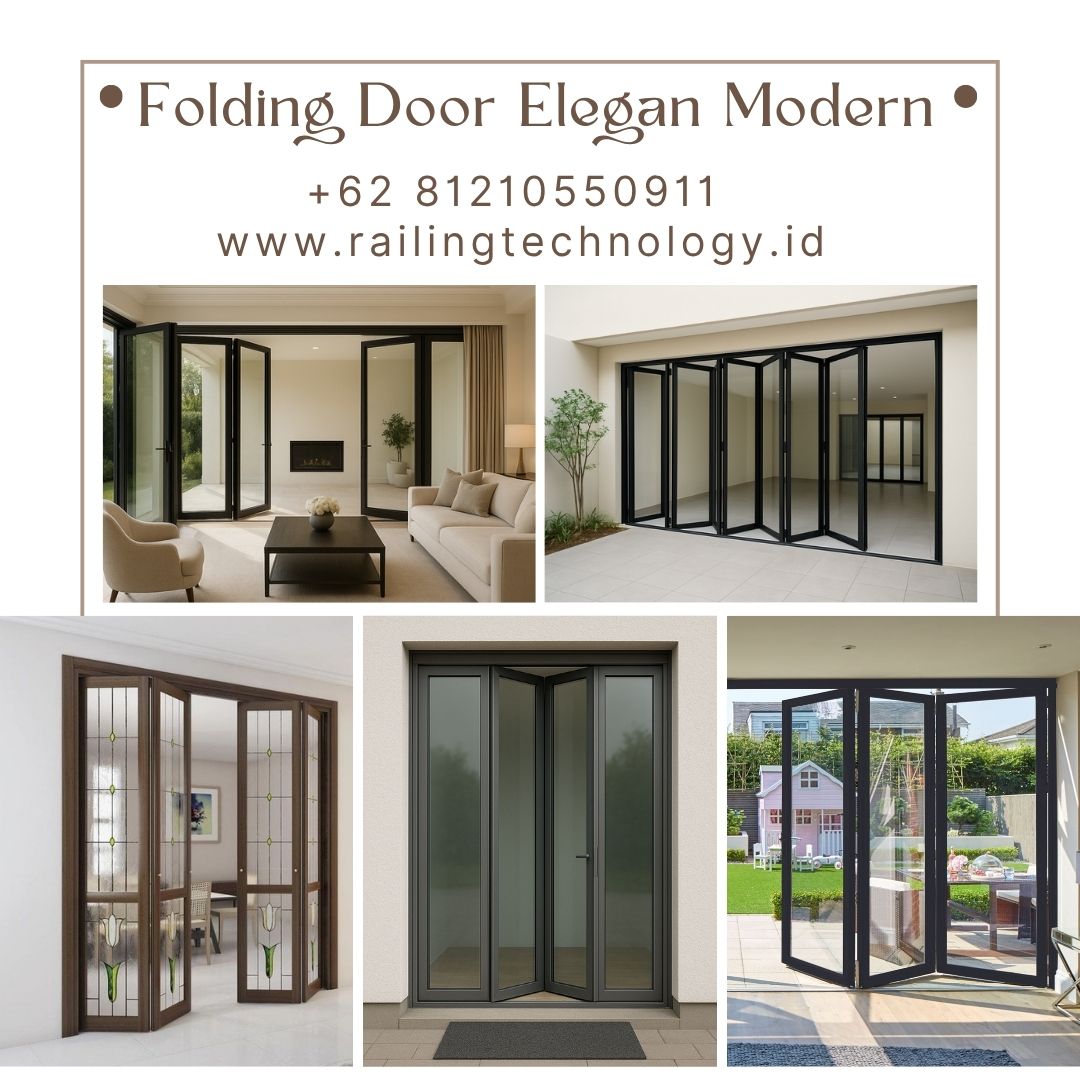 Folding Door Elegan Modern Cengkareng JakBar